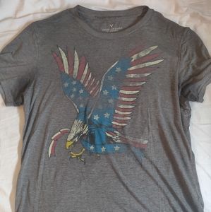 American eagle flag t shirt
